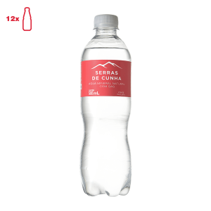 Água Mineral com Gás Serras de Cunha 500ml