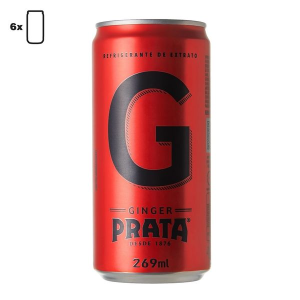Ginger Beer Prata Lata 269ml