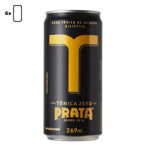 Tônica Zero Prata Lata 269ml